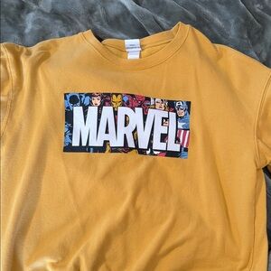Marvel Mustard Graphic sweatshirt
